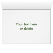 Fly fishing wish: May your waders never leak... (Inside Horizontal (Bottom))