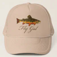 Fly Fishing Women Trucker Hat