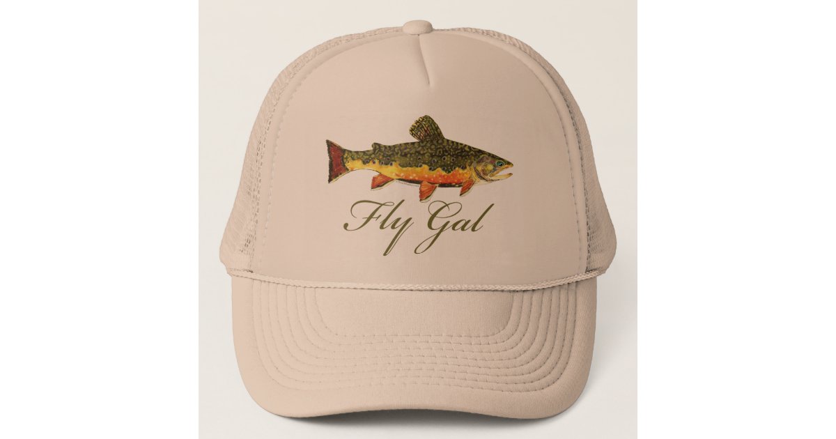 Fly Fishing Women Trucker Hat | Zazzle