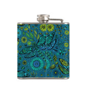Fly, fly dragonfly on blue flask (Back)