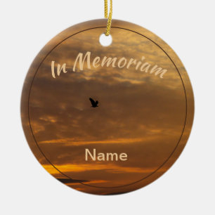 Fly Free Personalized Ceramic Ornament