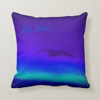 Fly Free Pillow by toddsphotography at Zazzle