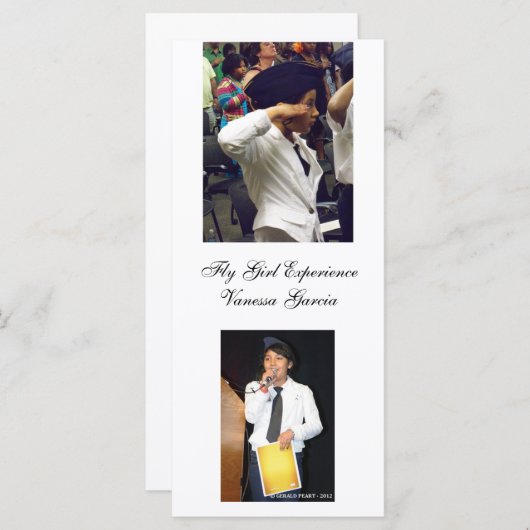 fly girls book mark (Front/Back)