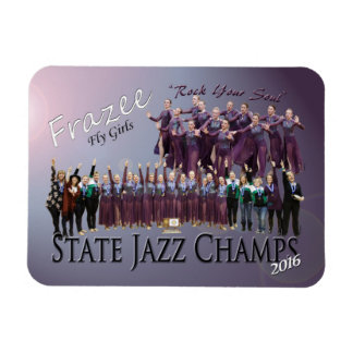 Fly Girls State Jazz Champions 3x4" photo magnet