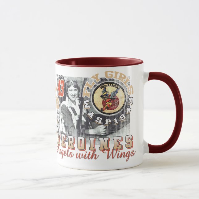 fly girls wasp mug (Right)