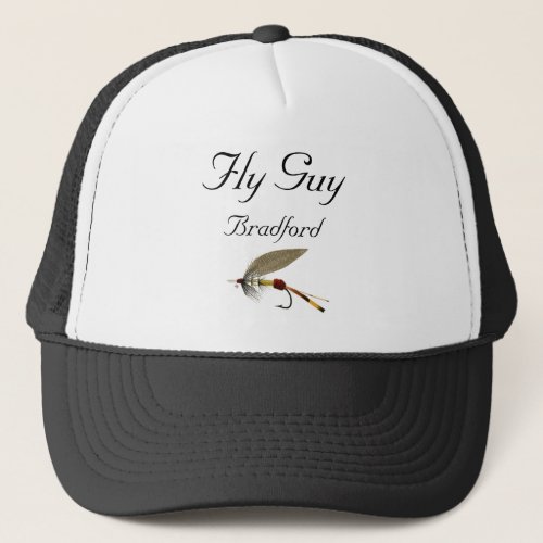Fly Guy Fishermen Flyfishing Trout Flies Trucker Hat