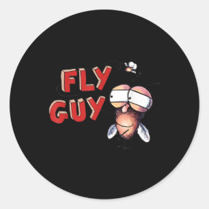 Fly Guy Kids Costume Tee  Classic Round Sticker