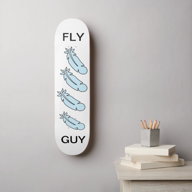 Fly Guy Skateboard (Wall Art)