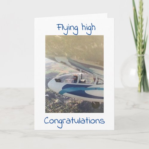 FLY HIGH AND ENJOY NEW PILOT CARD