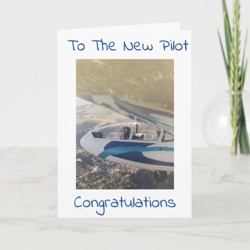 FLY HIGH AND ENJOY NEW PILOT CARD