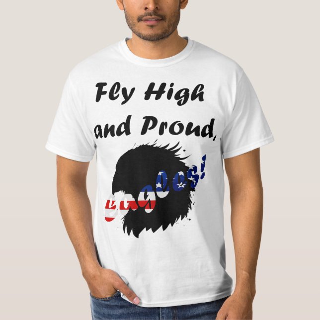 Fly High and Proud – Eagle Spirit T-Shirt (Front)