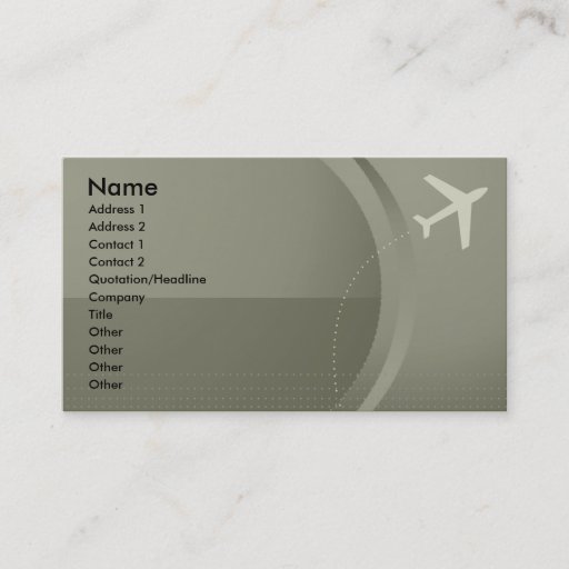 Customizable Fly High Business Card