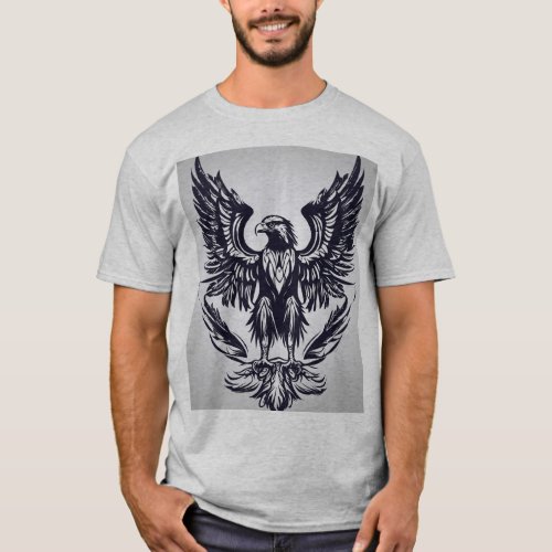 Fly High Eagle_inspired T_shirt Design