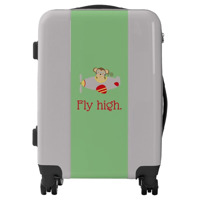 Fly High Monkey Luggage (Front)