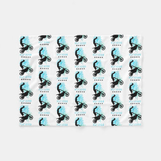 Fly High Motocross Fleece Blanket