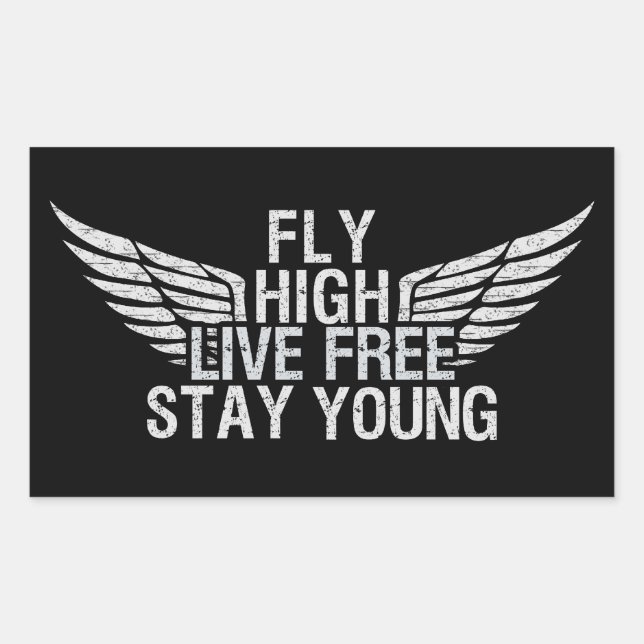 FLY HIGH stickers (Front)