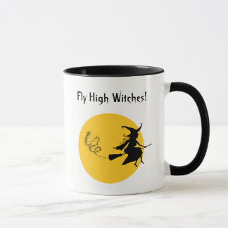 Fly High Witches Mug