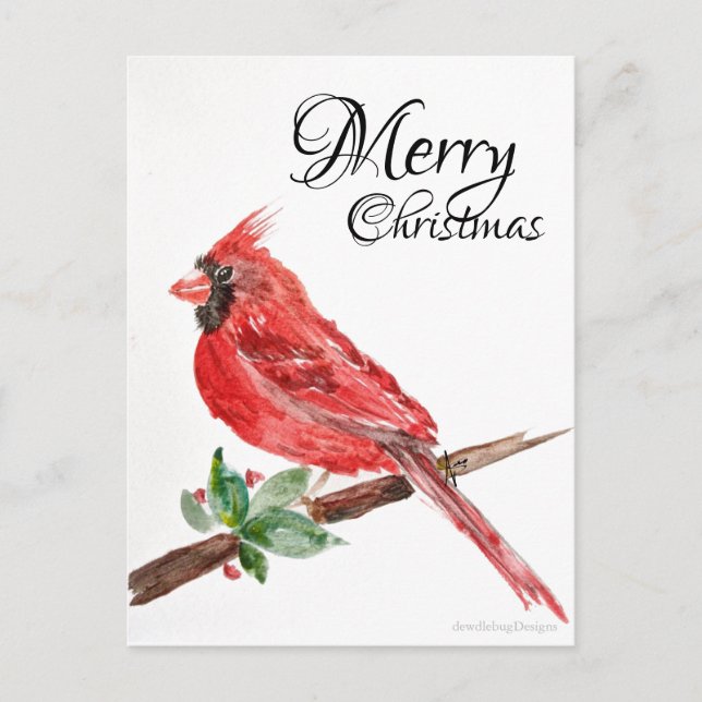 Fly Home Christmas postcard (Front)