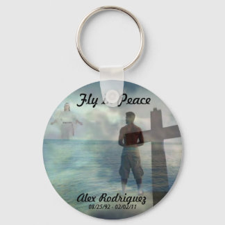 Fly in Peace Keychain