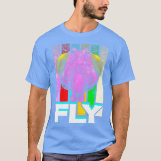 Fly Insect Head T-Shirt