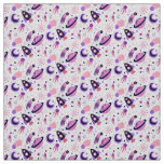 Fly into space!  fabric