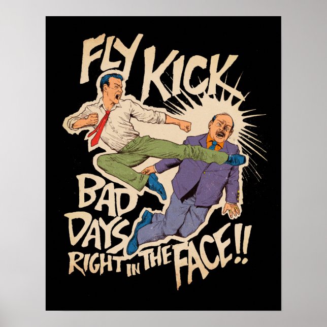 Fly Kick Poster (Front)