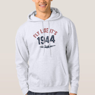 "Fly Like It's 1944" B-17 Vintage Hoodie