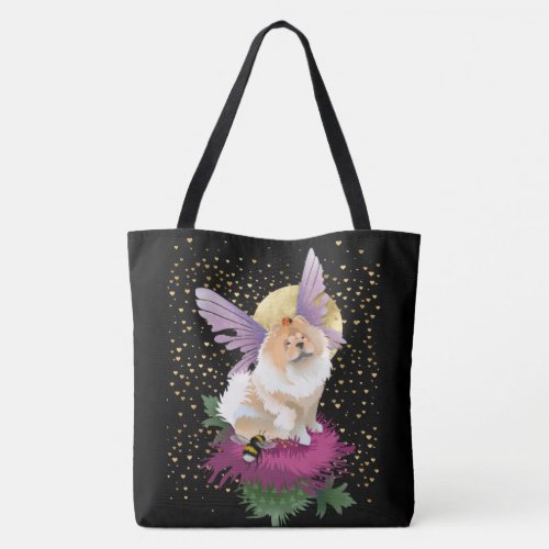 FLY ME TO THE MOON chow crossbody and tote bags