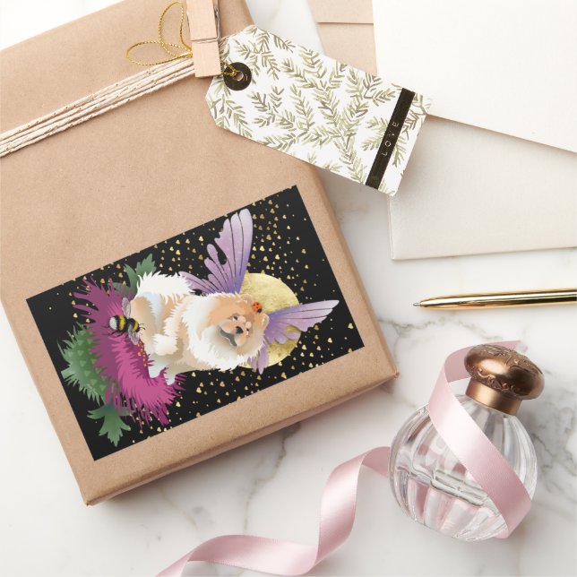 FLY ME TO THE MOON Chow stickers (Gifting)