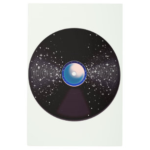 Fly Me to the Moon Metal Print