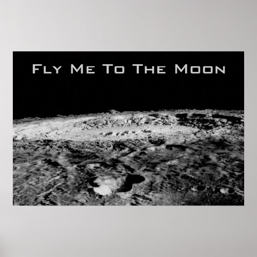 Fly Me To The Moon Poster