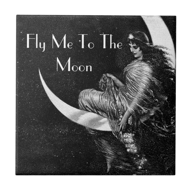 FLY ME TOO THE MOON TILE FOR WOMEN (Front)