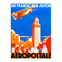 Fly Morocco Air. Aeropostale