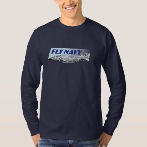 Fly Navy T_Shirt