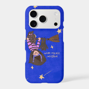 Fly On Over Cute Witch Halloween  iPhone 17 Pro Case