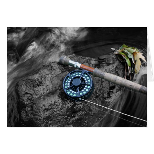 Fly Rod BW1 Cards (Front Horizontal)