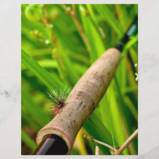 Fly Rod with Fly on Handle