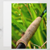Fly Rod with Fly on Handle (Front/Back)