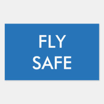 FLY SAFE Stickers