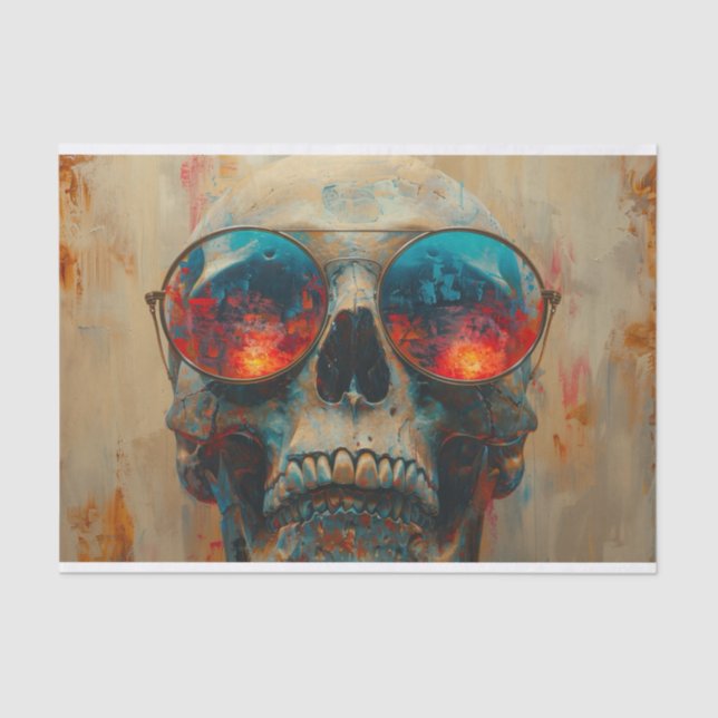 Fly Skeleton4 Tissue Paper (Front)