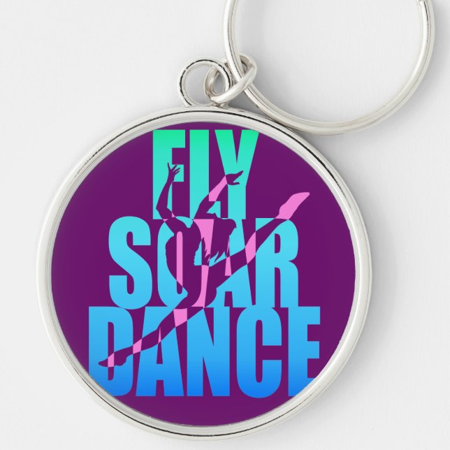 Fly Soar Dance Keychain (Front)