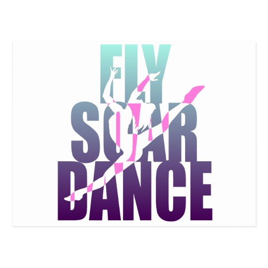 Fly Soar Dance Postcard
