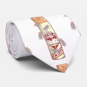 Fly spay neck tie