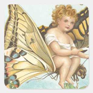 Fly Square Sticker