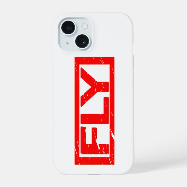 Fly Stamp Iphone Case (Back)