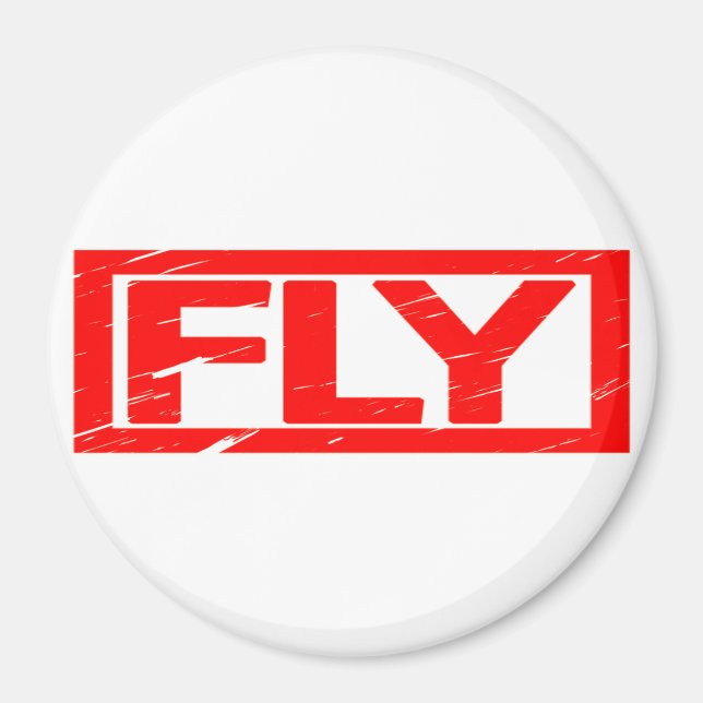 Fly Stamp Magnet (Front)