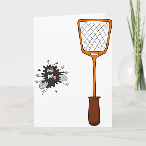 Fly Swat Greeting Cards