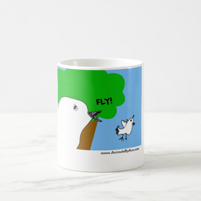 Fly! Sweet Birdie Mug (Center)
