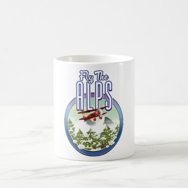 Fly The Alps Coffee Mug (Center)