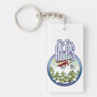 Fly The Alps Keychain